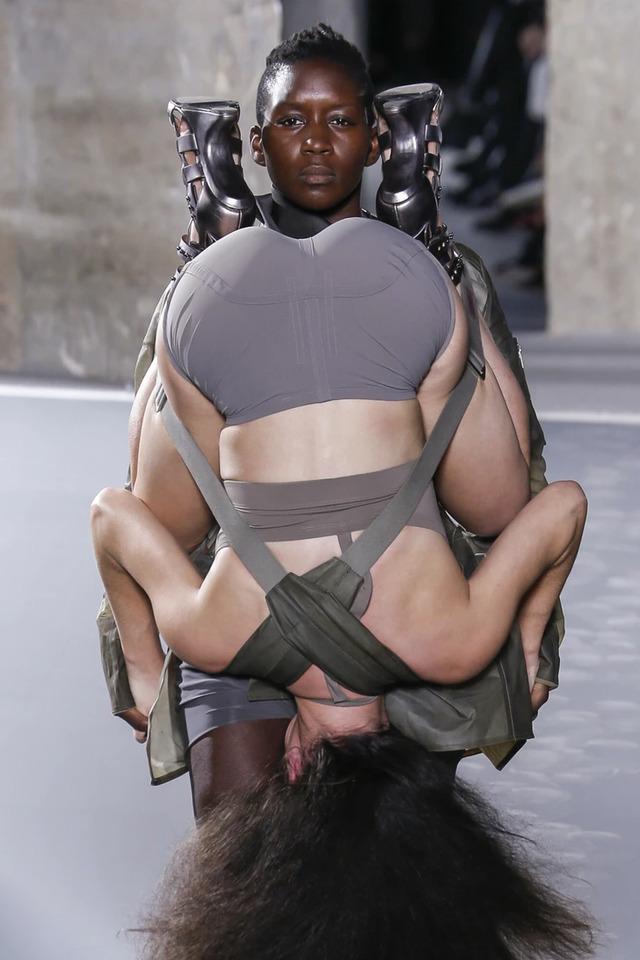 More Bold Moves at the Rick Owens Show